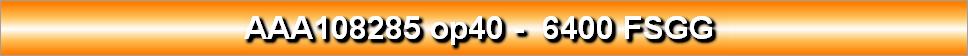 AAA108285 op40 -  6400 FSGG 