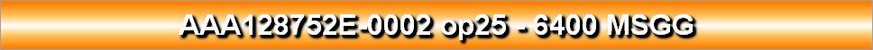 AAA128752E-0002 op25 - 6400 MSGG