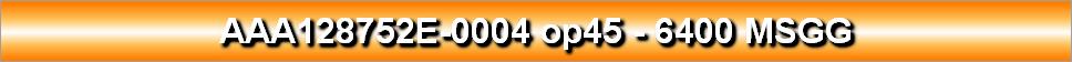 AAA128752E-0004 op45 - 6400 MSGG