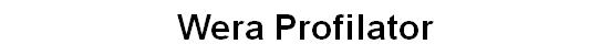 Wera Profilator