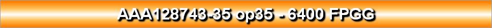 AAA128743-35 op35 - 6400 FPGG