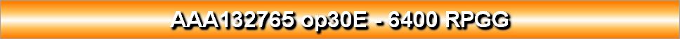 AAA132765 op30E - 6400 RPGG