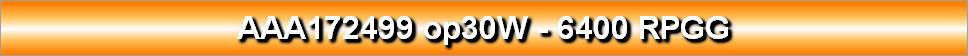 AAA172499 op30W - 6400 RPGG